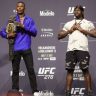 Israel Adesanya Jared Cannonier make weight for UFC middleweight title